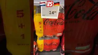 Coca cola zero !  Nederland vs Duitsland #duitsland #nederland #politiek #shoppen #jumbo #fyp