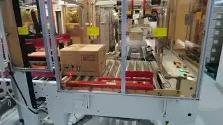 Automatic self size adapting carton H format sealing machine with dust proof chamber