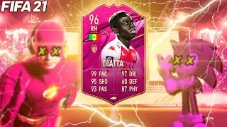 THE FASTEST MAN ALIVE! // Futties Diatta Review // FIFA 21 Ultimate Team