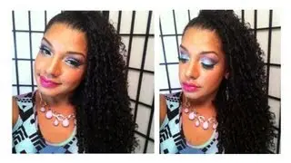 How To : Easy Fast Way To Define Curly Hair Tutorial