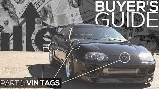 Toyota Supra Buyers Guide: Part 1 - How to know if it's Turbo by Just Reading Vin Tags (93-98)