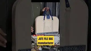 jute conference bag manufacturer and wholesaler  #jutefilefolder #jutefilefolder&nbsp;#juteconferencebag