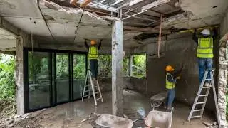 Abandoned Jungle Kitchen to Modern Dream Renovation 🤯 Before & After Transformation #shorts