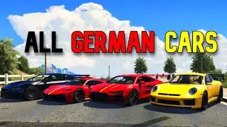 Every German Car in GTA V