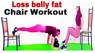 SEATED CHAIR WORKOUT TO LOSE BELLY FAT | Garci stars