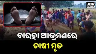 Farmer killed in Baraha attack || JBR Samachar