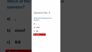 Top 10 C programming interview questions - part 4 #shorts #cprogramming #programming
