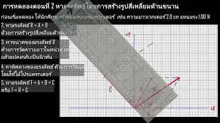 M2-2025-Composition of Forces-Experiment Part 2-Parallelogram R=A+B, F= A+B+C