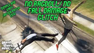 *PATCHED* NO FALL DAMAGE OR RAGDOLL GLITCH GTA ONLINE SIMPLE AND EASY (ANY CONSOLE) AFTER PATCH 1.54