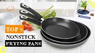Top 5 NonStick Frying Pans in 2024 | Dishwasher Safe Hard Anodized Nonstick Fry Pan