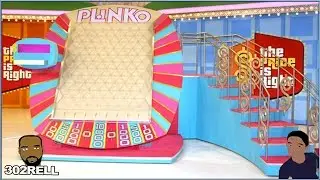 Disc Drop aka Plinko Style Game Similar To Price Is Right At Busch Gardens
