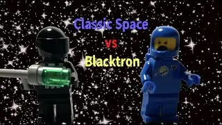 Classic Space vs Blacktron - Lego Stop Motion