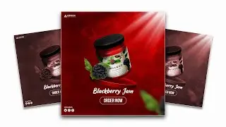 Affinity Designer - Jam Advertisement Poster Design