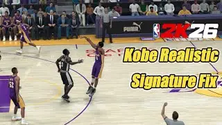 NBA 2K26 ЛУЧШЕЕ исправление анимации Коби на PS5