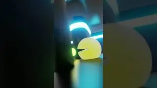 Pacman 🟡 | 3D loop animated in Blender
