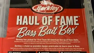 Berkley Haul of Fame Bass Bait Box- My Christmas Gift