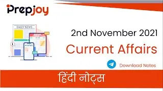 2nd November Current Affairs Hindi Notes