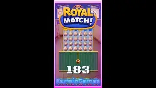 Royal Match Level 183 - No Boosters