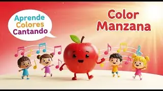 Color Manzana 🍎 – Canción Infantil | Aprende los colores cantando