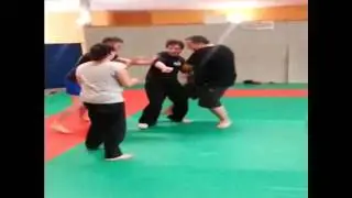 STAGE DEFENSE  MAI 2015  JUTSU DEFENSE LE HAILLAN