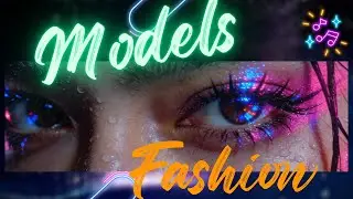 Model Street Walking Fashion Show with hard hitting music