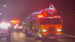 Westchester County Blue Santa Parade 2023