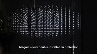 3D Matrix Pixel RGB Led Stage Light Three-dimension Flash Effects for Exhibition