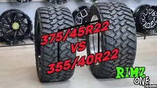 Nitto Trail Grappler 375/45R22 vs 355/40R22!!!