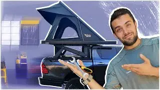 From Flat to Fabulous: Rooftop Tent Installation Timelapse on Toyota Hilux (DIY CyberRack)