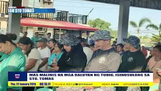 MAS MALINIS NA MGA DALUYAN NG TUBIG, ISINUSULONG SA STO. TOMAS