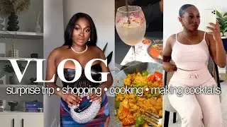 VLOG | Неожиданное путешествие | Шопинг в Zara | Приготовление коктейлей | ft Hello Fresh