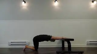 Shoulder/T-Spine Opener with Hands on Bench or Box