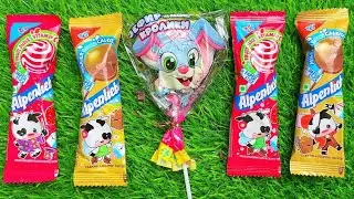 ASMR: Unboxing Delicious & Unique Lollipop Treats - Chocolate & Candy | Satisfying Lollipops Sounds