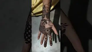 #mehendi #smallhands mehendi on small baby hand