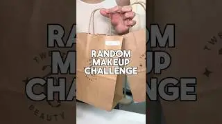 3 Random Makeup Products Challenge! Why did it kind of eat?? 👀💅 #makeup #challenge #kbeauty