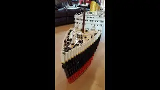Large Lego Titanic with complete interior!