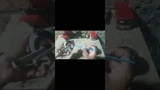 How to Rc , front tyre per, paint Kar Diya || tractor model making  🔥🎨🚜