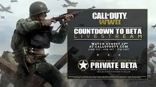 Call of Duty: WWII 'Countdown to Beta' Livestream