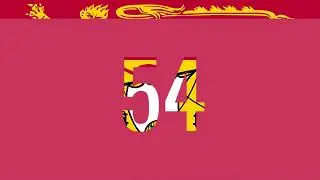 Countdown Timer 60 seconds Flag of New Brunswick