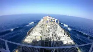 Chemical tanker departing from Rotterdam | Timelapse