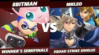 Glitch 6 SSBU - AMG | 8BitMan VS FOX MVG | MKLeo - Smash Ultimate Squad Strike Winner's Semifinals