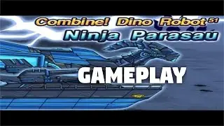 Ninja Parasau - Combine! Dino Robot - Let's Play Gameplay Android Review - TheFlash & FirstFox
