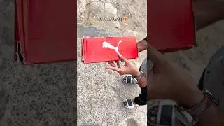 Unboxing Puma sleeper👀#shorts ￼#unboxing #youtubeshorts