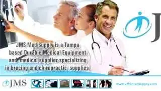 Bracing and chiropractic supplies by JMS Med Supplies in Tampa