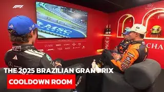 The 2025 Brazilian GP Cooldown Room #f1 #formula1 