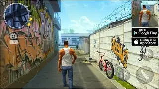 Gangs Town Story Mobile Gameplay Max Graphics Settings (Android Gameplay) - Open World Games