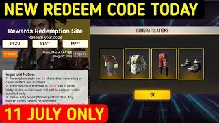 11 JULY REDEEM CODE FREE FIRE | FREE FIRE 4TH ANNIVERSARY NEW EVENT | FREE FIRE NEW EVENT 14 JULY
