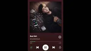 SmokkeBlack- Bad girl (oficial audio)