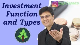Investment Function and Types of Investment in Hindi