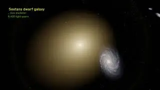 Sextans Dwarf galaxy - Space Engine